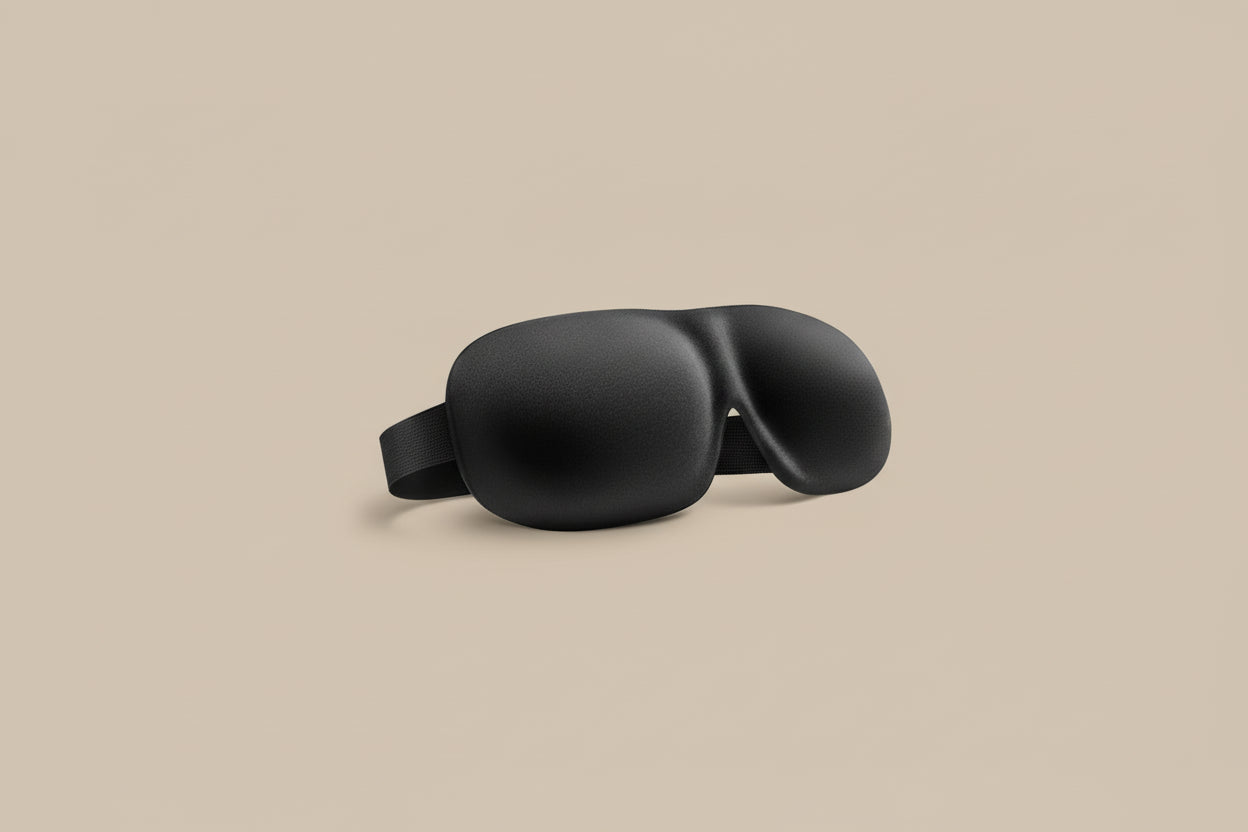 3D Contoured Sleep Mask Unisex Light Blocking Soft Eye Patch Breathable Skin-Friendly Sleeping Eye Mask For Nap Travel Yoga