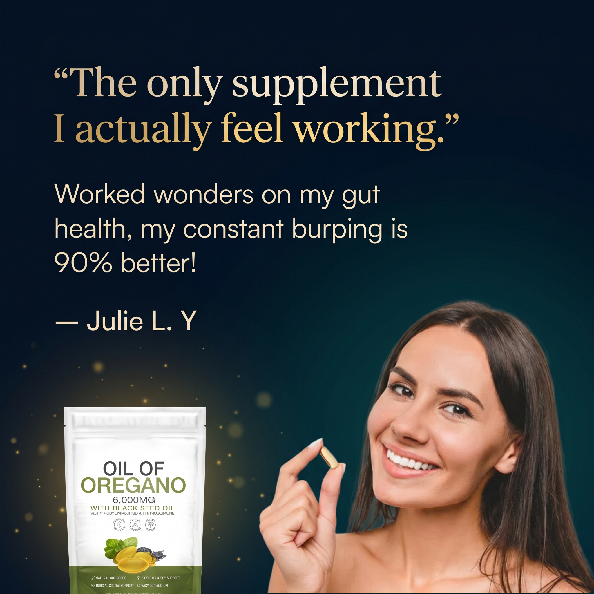Oil of Oregano Softgels — 6,000mg with Black Seed Oil