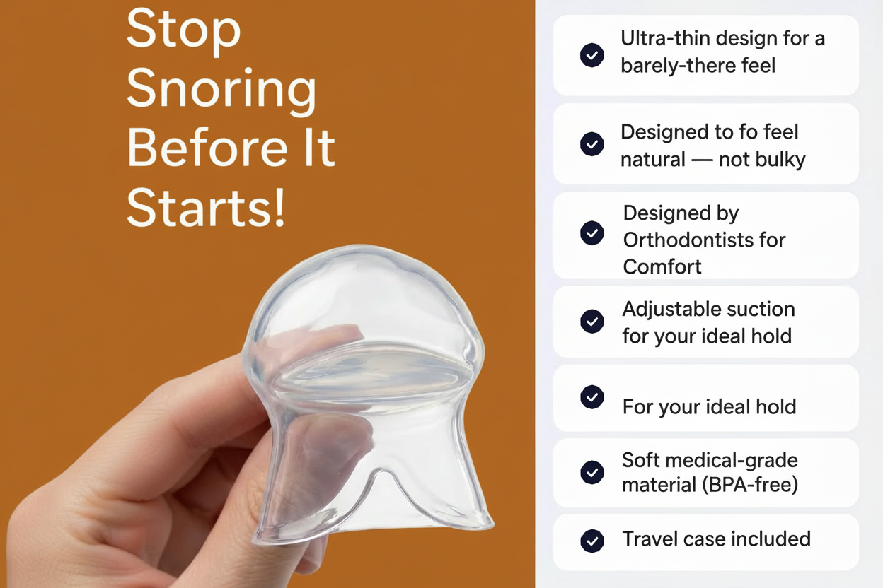 SnoreSnoozer Pro - Instant Snoring Relief