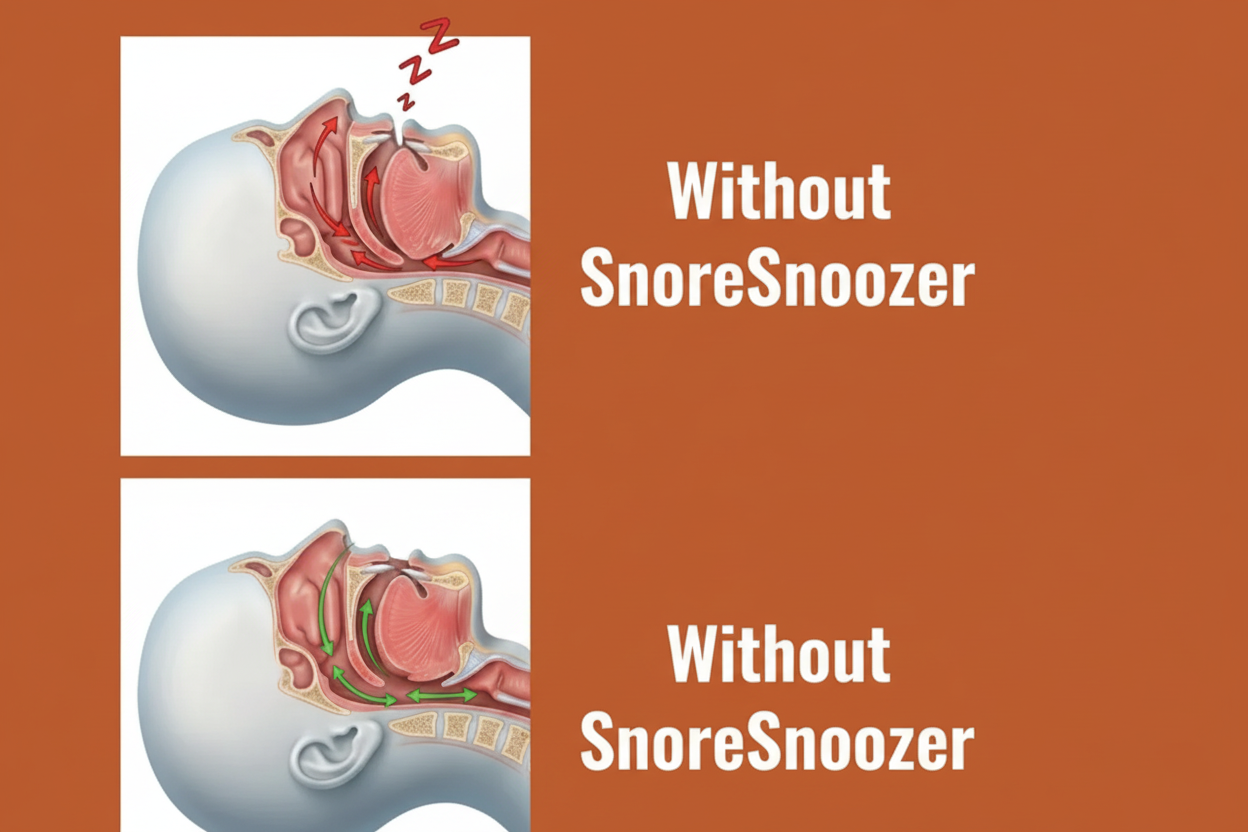 SnoreSnoozer Pro - Instant Snoring Relief